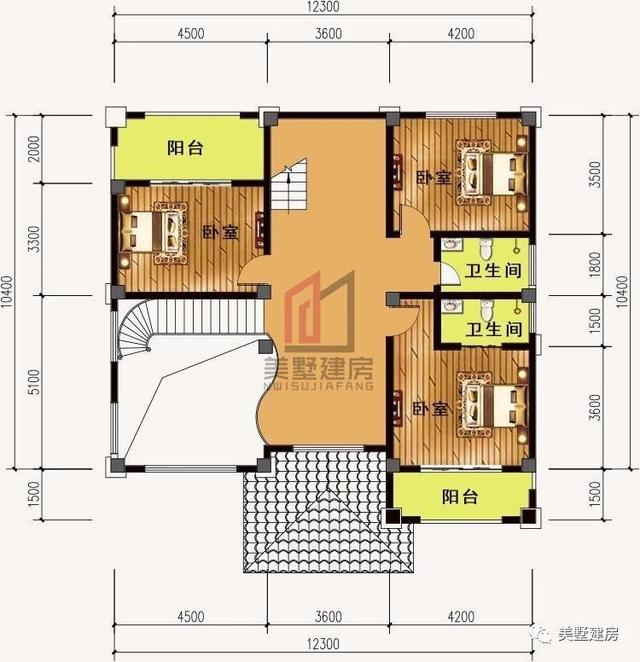 3款好看的農村建房戶型方案圖，這幾年很流行