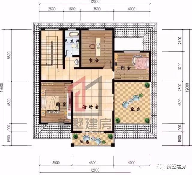 3款好看的農村建房戶型方案圖，這幾年很流行