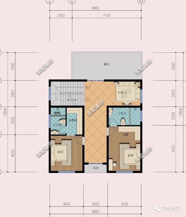 3款好看的農村建房戶型方案圖，這幾年很流行
