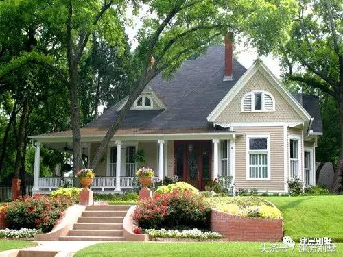 鄉村田園別墅外觀效果圖大全，美不美，自己看