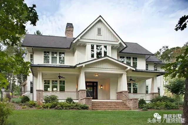 鄉村田園別墅外觀效果圖大全，美不美，自己看