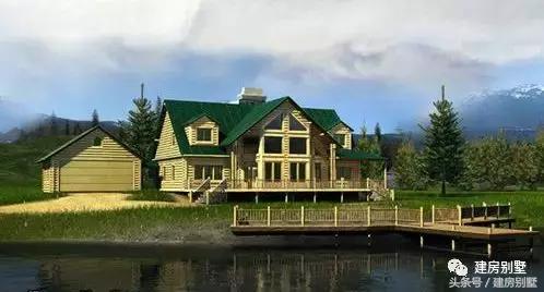 鄉村田園別墅外觀效果圖大全，美不美，自己看