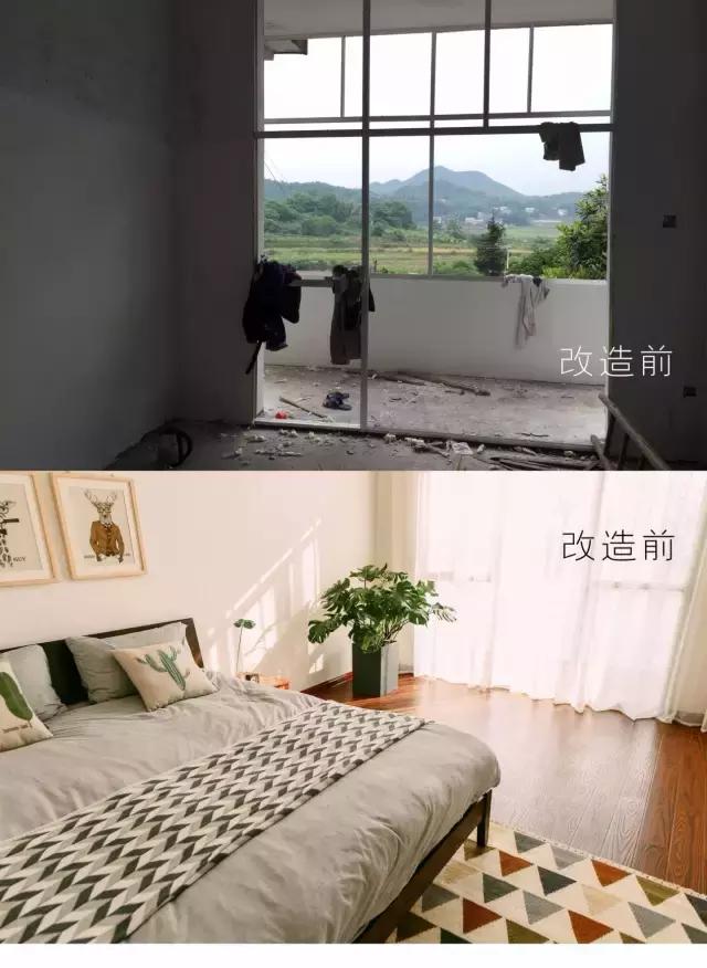 鄉村舊二層樓房改造，改成文藝青年小公寓