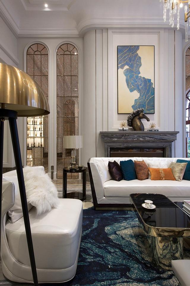 獨棟別墅美式輕奢裝修案例實拍，看完忍不住贊