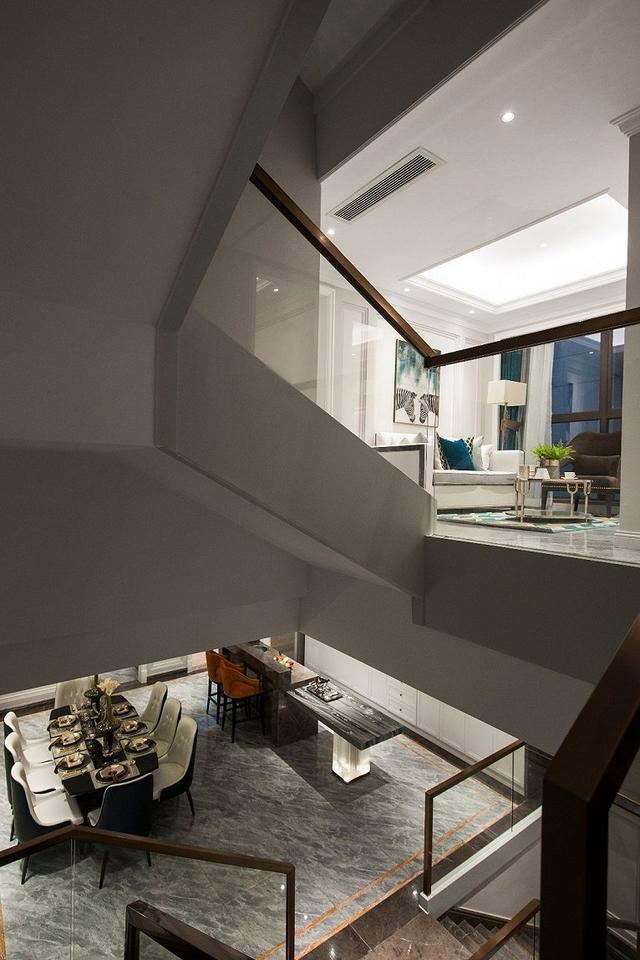 獨棟別墅美式輕奢裝修案例實拍，看完忍不住贊