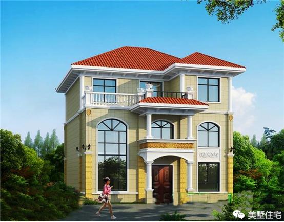 24款好看的住宅外觀效果圖，一二三層都有