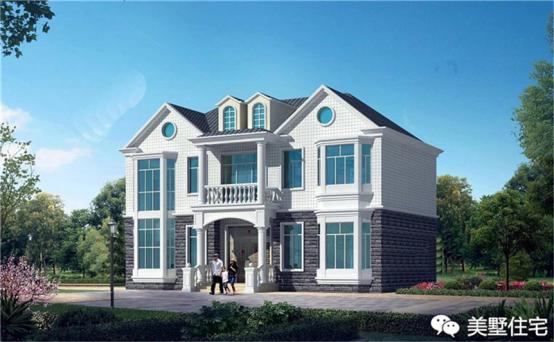 24款好看的住宅外觀效果圖，一二三層都有