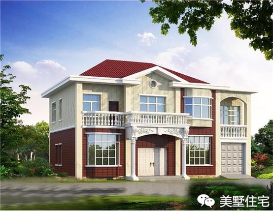 24款好看的住宅外觀效果圖，一二三層都有