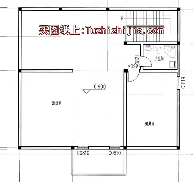 農(nóng)村二層半別墅設(shè)計(jì)設(shè)計(jì)圖(帶閣樓),戶型經(jīng)典實(shí)用
