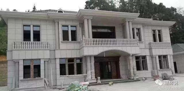 農村自建別墅實景照大全，路人搶著拍照分享