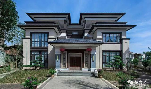 農村自建別墅實景照大全，路人搶著拍照分享