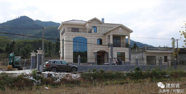 農村自建別墅實景照大全，路人搶著拍照分享