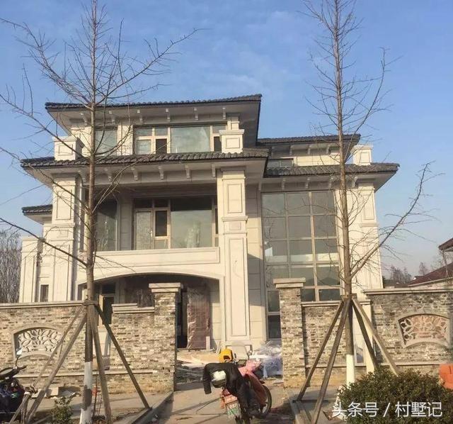 農村自建別墅實景照大全，路人搶著拍照分享