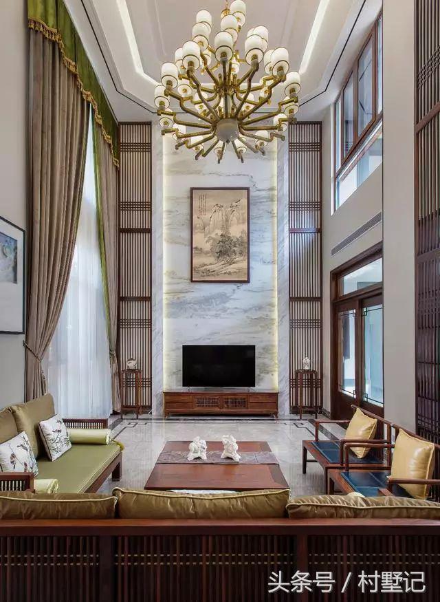 新中式別墅設計圖，附裝修、庭院實拍，魅力無窮