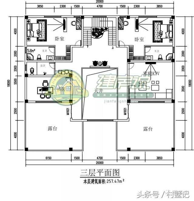 新中式別墅設計圖，附裝修、庭院實拍，魅力無窮