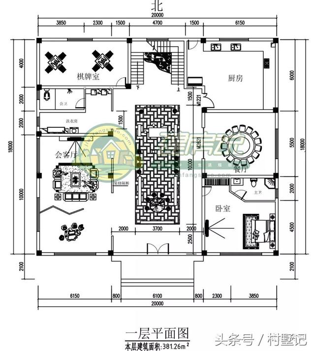 新中式別墅設計圖，附裝修、庭院實拍，魅力無窮