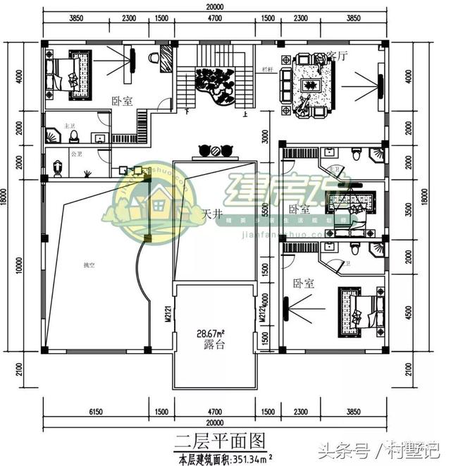 新中式別墅設計圖，附裝修、庭院實拍，魅力無窮