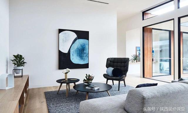 簡約海岸別墅裝修案例實拍，簡約、現代