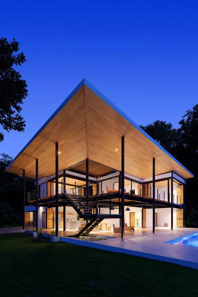 度假風格、輕松悠閑的家庭別墅效果圖實拍，真漂亮