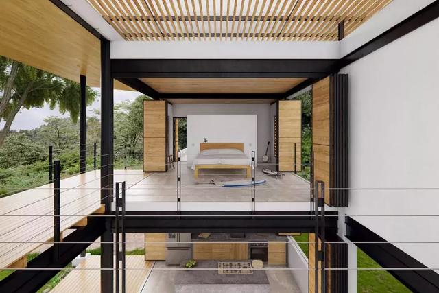 度假風格、輕松悠閑的家庭別墅效果圖實拍，真漂亮