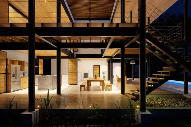 度假風格、輕松悠閑的家庭別墅效果圖實拍，真漂亮