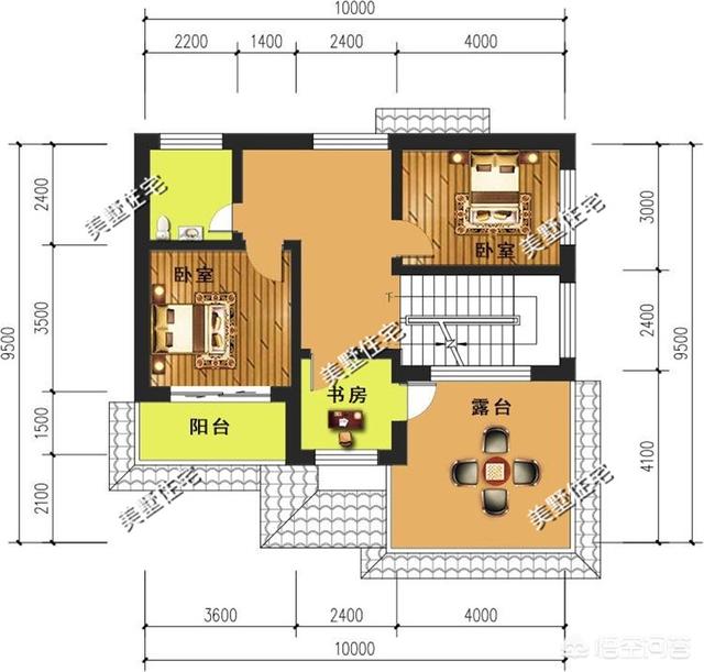 10×10米農村建房怎么設計圖紙方案？