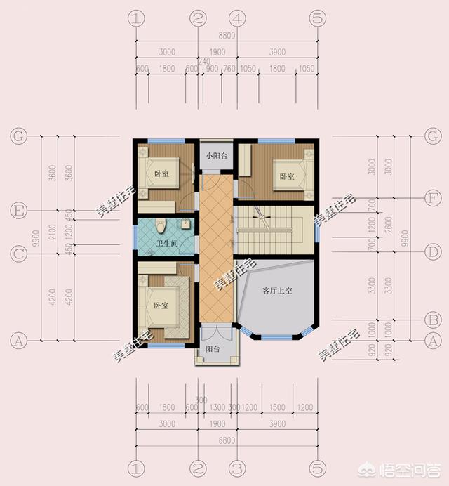 10×10米農村建房怎么設計圖紙方案？