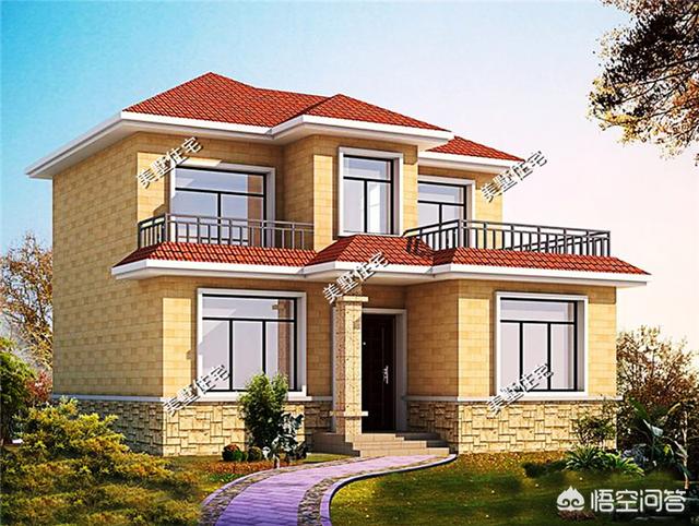 10×10米農村建房怎么設計圖紙方案？