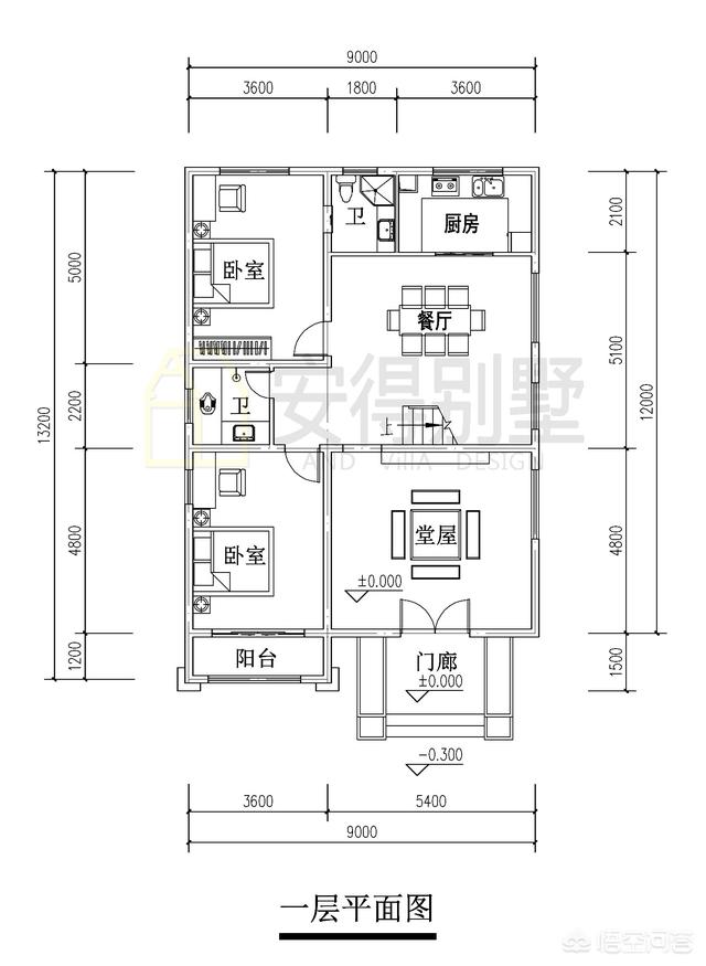 10×10米農村建房怎么設計圖紙方案？