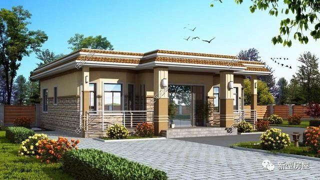 農村一層平房戶型方案圖，經濟實惠15萬就能建好