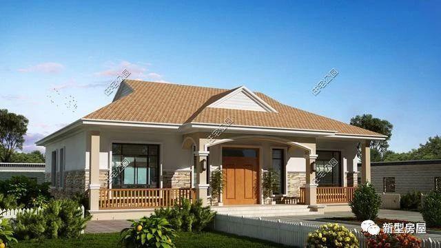 農村一層平房戶型方案圖，經濟實惠15萬就能建好