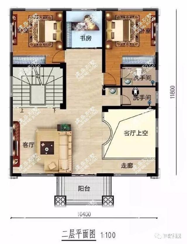 3款帶大露臺(tái)的四層別墅設(shè)計(jì)方案圖，挑一套隨便建