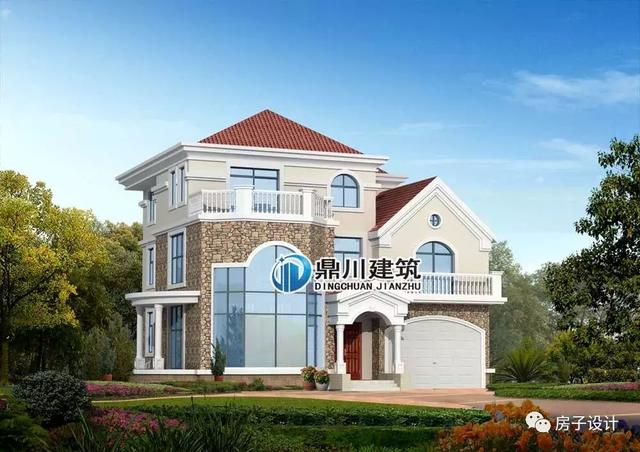 5套簡約時(shí)尚的新農(nóng)村住宅設(shè)計(jì)方案，大方時(shí)尚