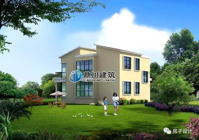 5套簡約時(shí)尚的新農(nóng)村住宅設(shè)計(jì)方案，大方時(shí)尚