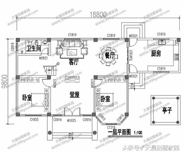 進(jìn)深10米農(nóng)村自建別墅設(shè)計圖，附施工全過程