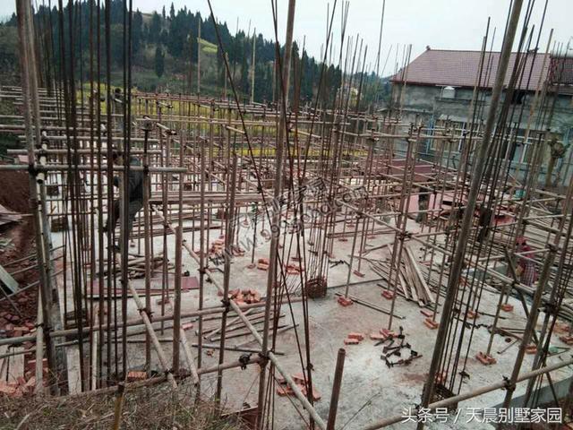 進(jìn)深10米農(nóng)村自建別墅設(shè)計圖，附施工全過程