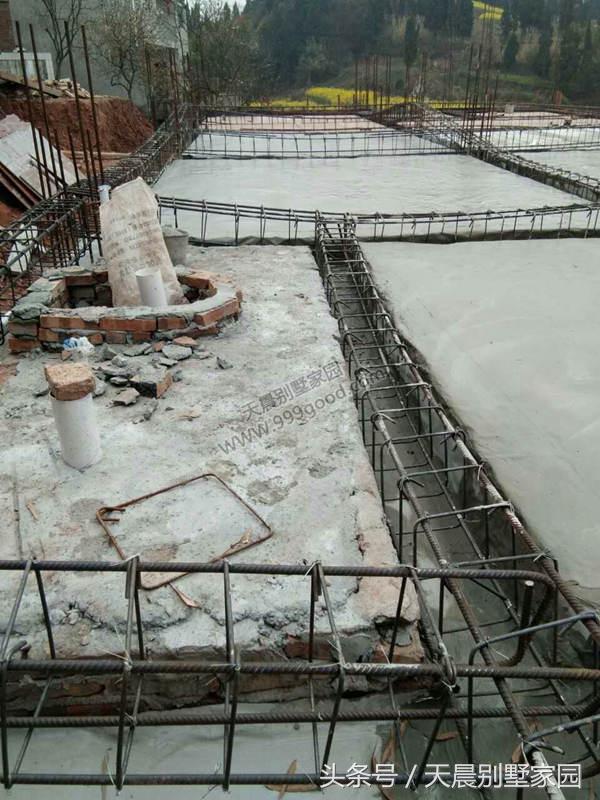 進(jìn)深10米農(nóng)村自建別墅設(shè)計圖，附施工全過程