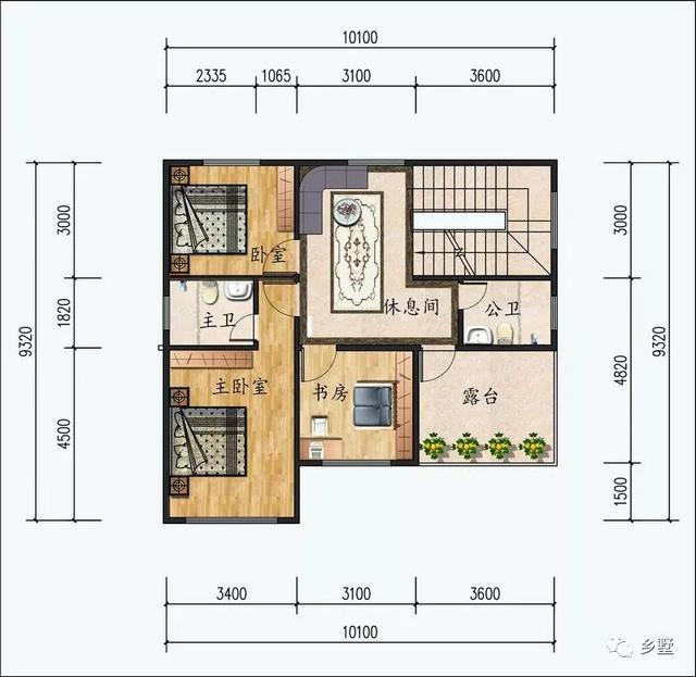 10*9米二層小別墅設(shè)計(jì)方案圖，附實(shí)拍圖加裝修圖