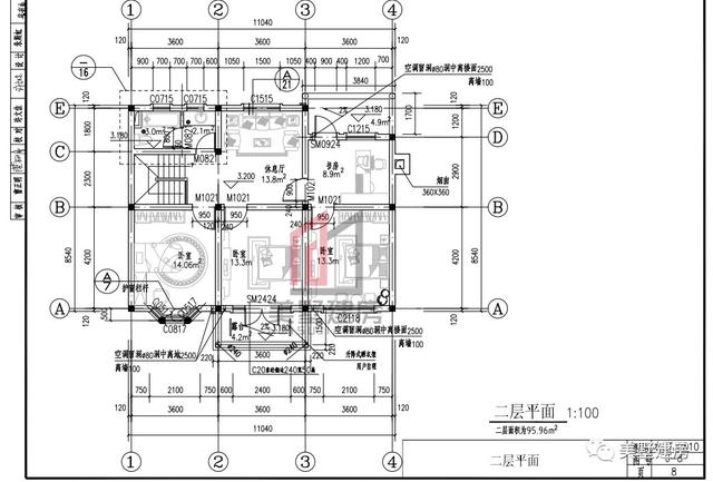 宅基地小不怕，3款小面積二層農村小別墅方案圖