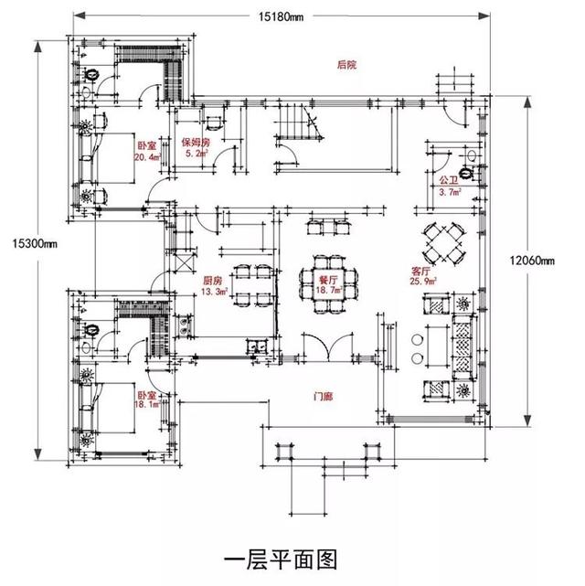 3套花園別墅外觀效果圖，有花園才稱得上別墅