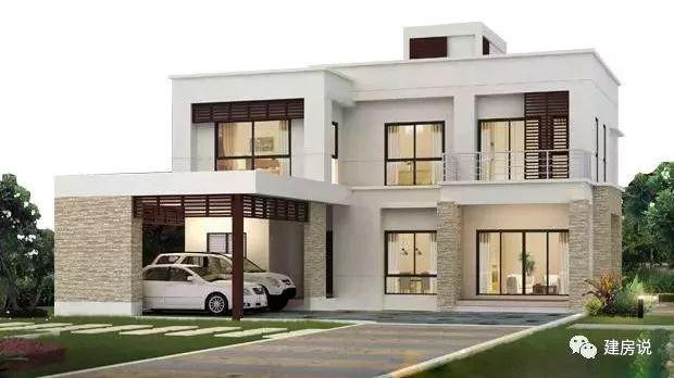 幾款現(xiàn)代風(fēng)二層小洋樓設(shè)計圖，年輕人的最愛
