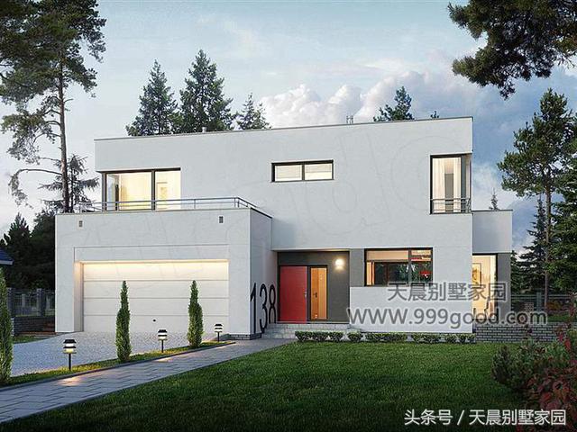 3款現代農村二層住宅設計圖，10個人看了9個人喜歡