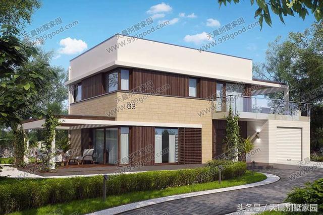 3款現代農村二層住宅設計圖，10個人看了9個人喜歡