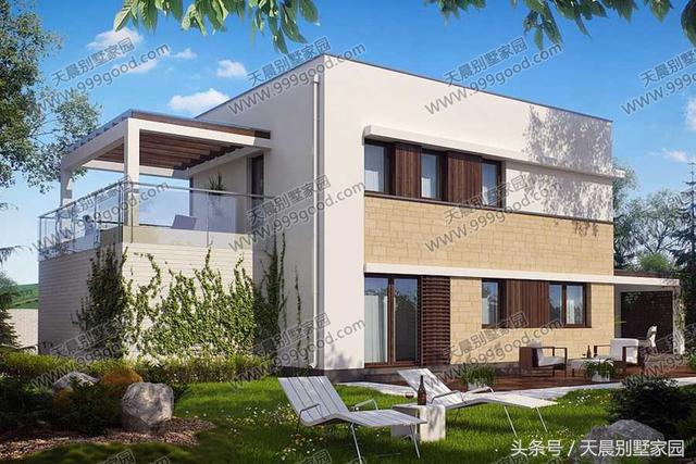 3款現代農村二層住宅設計圖，10個人看了9個人喜歡