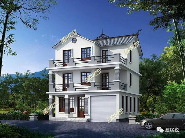 看完新中式風格自建房圖，歐式、美式都靠邊站