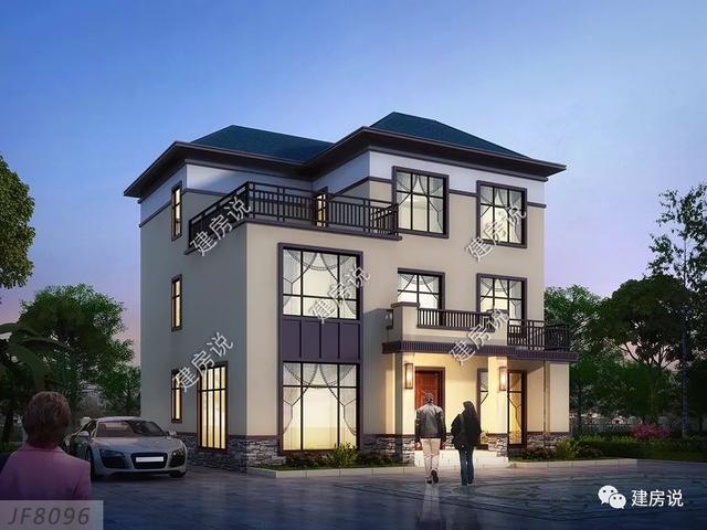 看完新中式風格自建房圖，歐式、美式都靠邊站