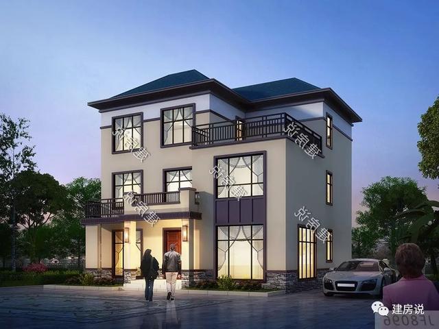 看完新中式風格自建房圖，歐式、美式都靠邊站