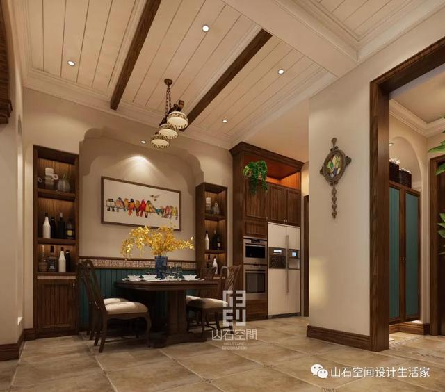 碧桂園220㎡別墅美式風格裝修大圖展示，精美