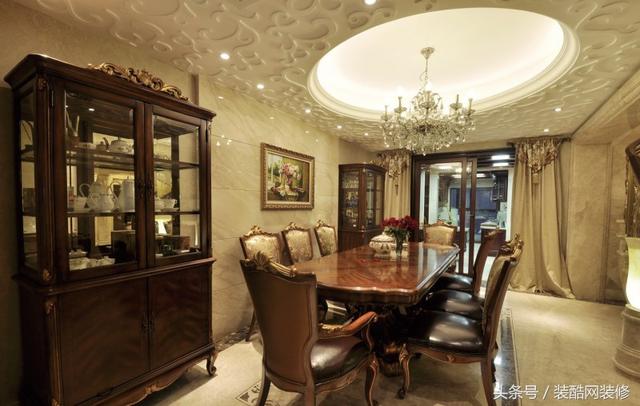 500平別墅歐式古典風(fēng)格裝修案例，皇家級(jí)的享受