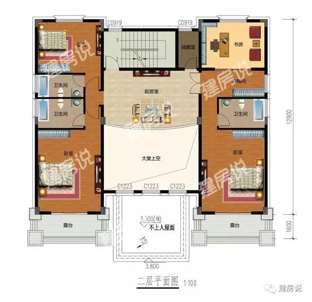 100套農村自建房戶型圖大全中，挑出來的6款圖紙，經典中的經典